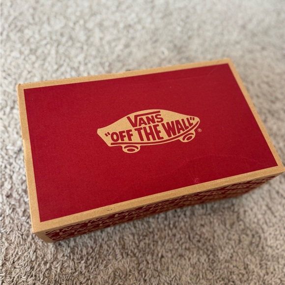 Vans Lowland ComfyCush Vintage Leather “Marshmallow Apple Butter” Sneakers - Picture 3 of 7